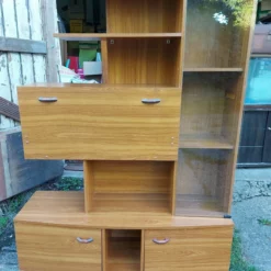 Vintage / Retro Free Standing Teak Effect Shelving, Cupboard, Cabinet -Storage Furniture Sales 2024 vintage retro free standing teak effect shelving cupboard cabinet sku53686063 0 9