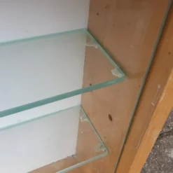 Vintage Retro Glazed Collector Cupboard Cabinet With Adjustable Shelves Solid Beech Bathroom -Storage Furniture Sales 2024 vintage retro glazed collector cupboard cabinet with adjustable shelves solid beech bathroom sku52639780 0 7