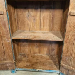 Vintage Rustic Indian Blue Wooden Shop Display Bathroom Kitchen Drinks Cabinet -Storage Furniture Sales 2024 vintage rustic indian blue wooden shop display bathroom kitchen drinks cabinet sku16051747 0 3