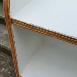 Unknown Vintage Solid Oak Bespoke Painted Bookcase Bookshelves In Farrow And Ball Gold Highlights. Shelves. -Storage Furniture Sales 2024 vintage solid oak bespoke painted bookcase bookshelves in farrow and ball gold highlights shelves sku44226670 0 6 scaled