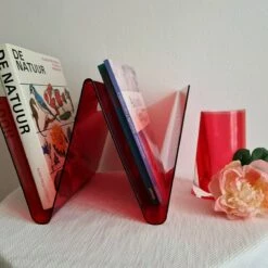 Vintage Space Age Design Magazine Rack Vinyl Holder -Storage Furniture Sales 2024 vintage space age design magazine rack vinyl holder sku84097904 0 1