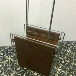 Unknown Vintage Stylish Mid Century Designer Magazine, Newspapers Rack -Storage Furniture Sales 2024 vintage stylish mid century designer magazine newspapers rack sku93886968 0 1 scaled