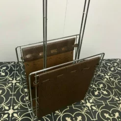 Unknown Vintage Stylish Mid Century Designer Magazine, Newspapers Rack -Storage Furniture Sales 2024 vintage stylish mid century designer magazine newspapers rack sku93886968 0 8 scaled