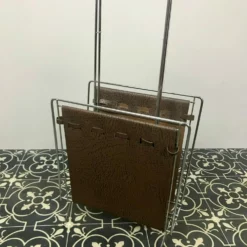 Unknown Vintage Stylish Mid Century Designer Magazine, Newspapers Rack -Storage Furniture Sales 2024 vintage stylish mid century designer magazine newspapers rack sku93886968 0 9 scaled