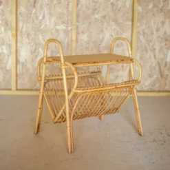 Vintage Table, Bamboo Coffee Table, Rattan Table, Side Table, End Of Sofa, Magazine Table, Rattan, 60's -Storage Furniture Sales 2024 vintage table bamboo coffee table rattan table side table end of sofa magazine table rattan 60 s sku12212600 0 1