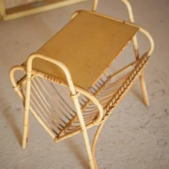Vintage Table, Bamboo Coffee Table, Rattan Table, Side Table, End Of Sofa, Magazine Table, Rattan, 60's -Storage Furniture Sales 2024 vintage table bamboo coffee table rattan table side table end of sofa magazine table rattan 60 s sku12212600 0 3