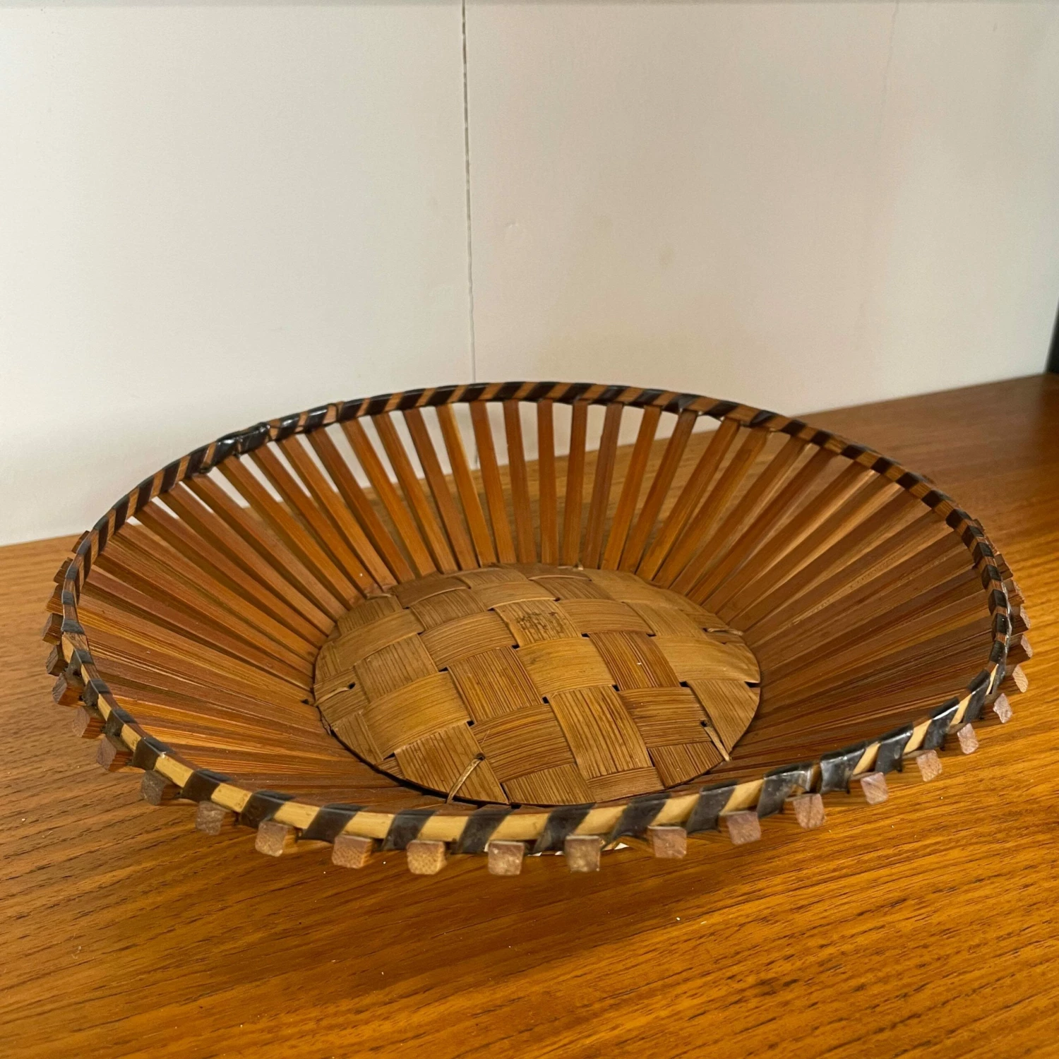 Unknown Vintage Teak And Wooden Fruit Bowl 1 Unknown Vintage Teak And Wooden Fruit Bowl