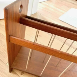 Vintage Teak Magazine Rack, Mid Century Danish Magazine Rack, Retro Lp Vinyl Storage Unit, Vintage Teak Wood Book Storage, Magazine Rack -Storage Furniture Sales 2024 vintage teak magazine rack mid century danish magazine rack retro lp vinyl storage unit vintage teak wood book storage magazine rack sku46773592 0 5