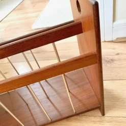 Vintage Teak Magazine Rack, Mid Century Danish Magazine Rack, Retro Lp Vinyl Storage Unit, Vintage Teak Wood Book Storage, Magazine Rack -Storage Furniture Sales 2024 vintage teak magazine rack mid century danish magazine rack retro lp vinyl storage unit vintage teak wood book storage magazine rack sku46773592 0 7