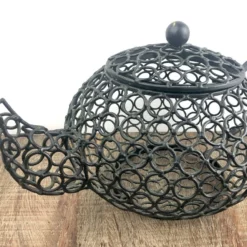 Vintage Teapot Shaped Egg Basket, France 1960s -Storage Furniture Sales 2024 vintage teapot shaped egg basket france 1960s sku32086757 0 9