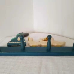 Vintage Wall Hanger 4 Hooks German Wooden Hand Painted Coat Hanger Wall Panel -Storage Furniture Sales 2024 vintage wall hanger 4 hooks german wooden hand painted coat hanger wall panel sku71624477 0 8