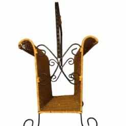 Vintage Wicker And Wrought Iron Magazine Rack 14 Vintage Wicker And Wrought Iron Magazine Rack -Storage Furniture Sales 2024 vintage wicker and wrought iron magazine rack sku46726970 0 3