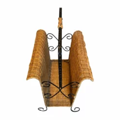 Vintage Wicker And Wrought Iron Magazine Rack 15 Vintage Wicker And Wrought Iron Magazine Rack -Storage Furniture Sales 2024 vintage wicker and wrought iron magazine rack sku46726970 0 4