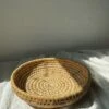Unknown Vintage Woven Sweetgrass Basket