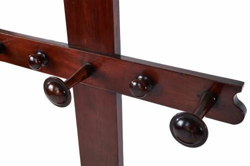 W1v Period Mahogany Tree Hat And Coat Hall Stand 3 W1v Period Mahogany Tree Hat And Coat Hall Stand - Image 3