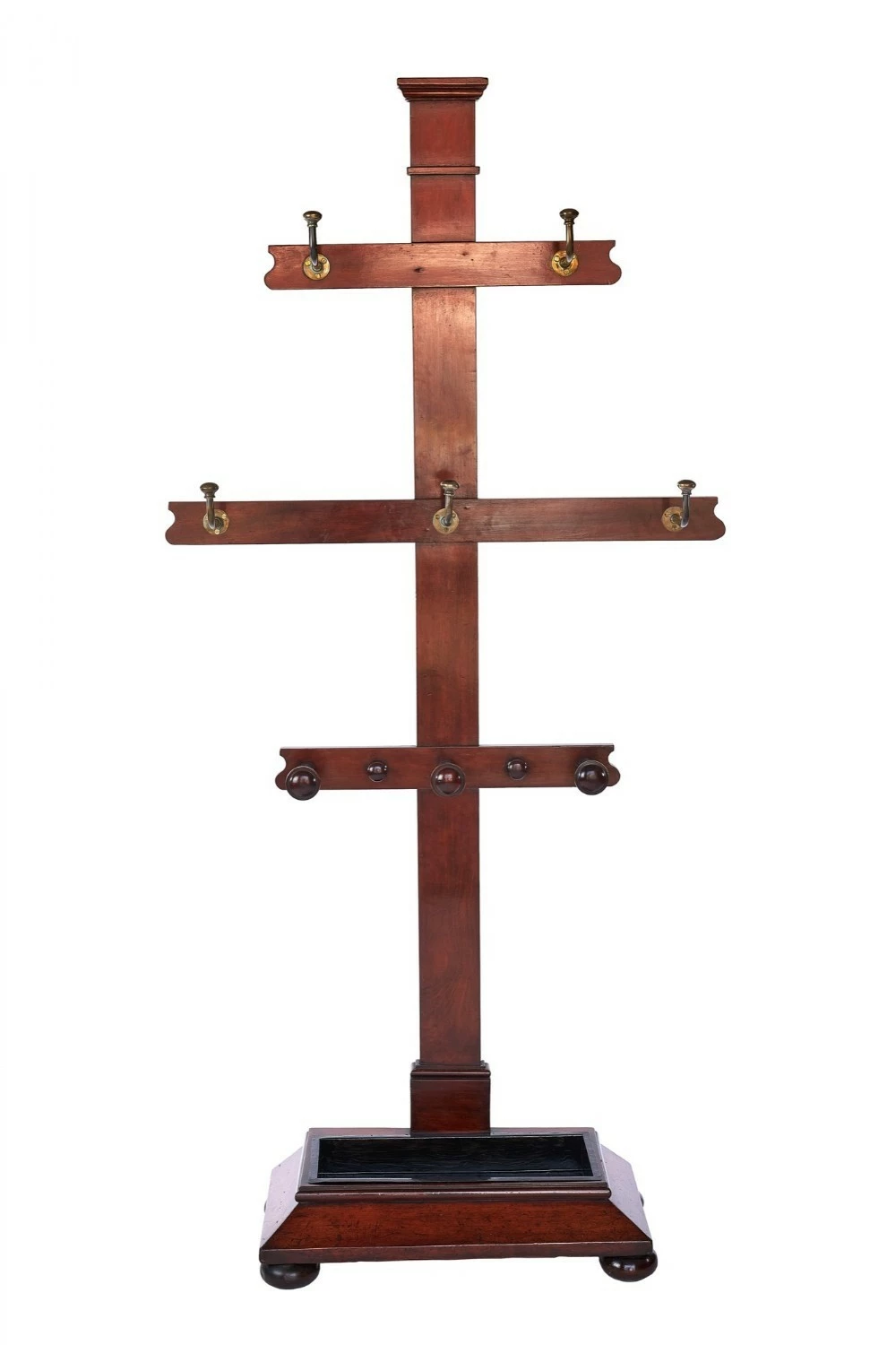 W1v Period Mahogany Tree Hat And Coat Hall Stand 1 W1v Period Mahogany Tree Hat And Coat Hall Stand