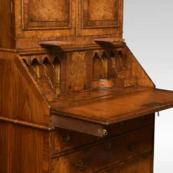 Unknown Walnut Bureau Bookcase, Boho -Storage Furniture Sales 2024 walnut bureau bookcase boho 0 8 scaled