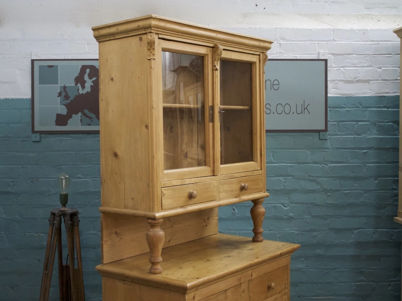 Unknown Waxed Dresser, 1800s, Antique 11 Unknown Waxed Dresser, 1800s, Antique - Image 11