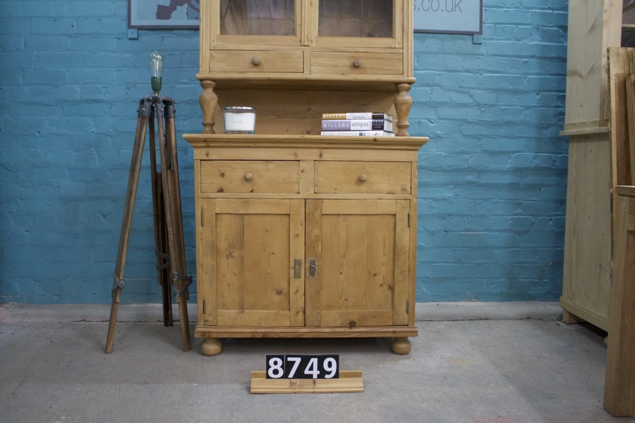 Unknown Waxed Dresser, 1800s, Antique 4 Unknown Waxed Dresser, 1800s, Antique - Image 4