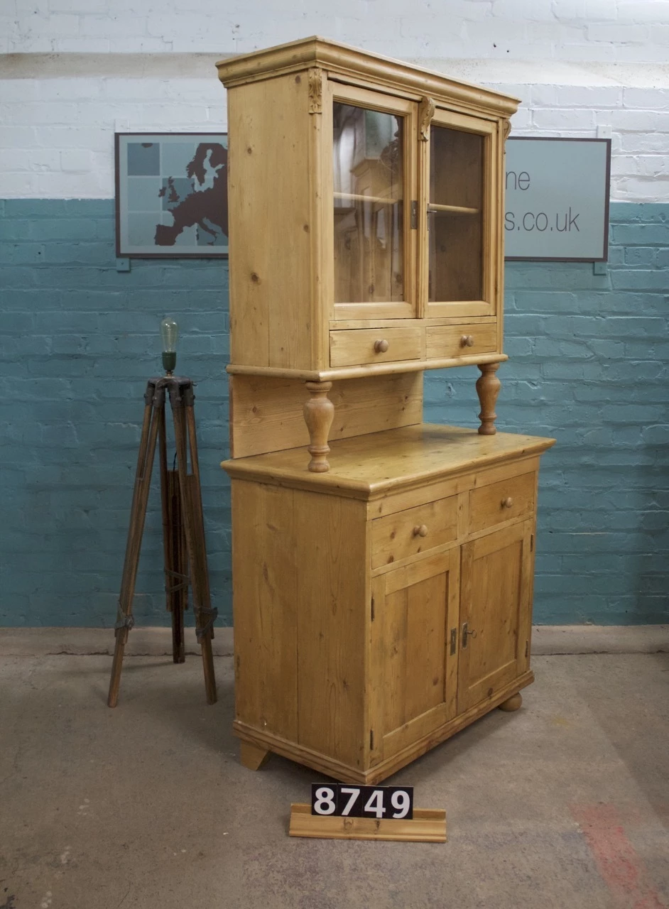 Unknown Waxed Dresser, 1800s, Antique 10 Unknown Waxed Dresser, 1800s, Antique - Image 10