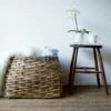 Unknown Wicker Basket, 1990s, Vintage