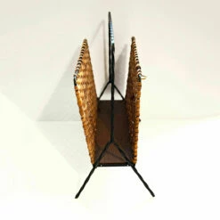 Unknown Wicker Newspaper Holder, Denmark, 1960s. -Storage Furniture Sales 2024 wicker newspaper holder denmark 1960s sku45323761 0 11