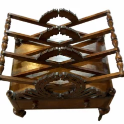 William IV Walnut Canterbury -Storage Furniture Sales 2024 william iv walnut canterbury 0 3