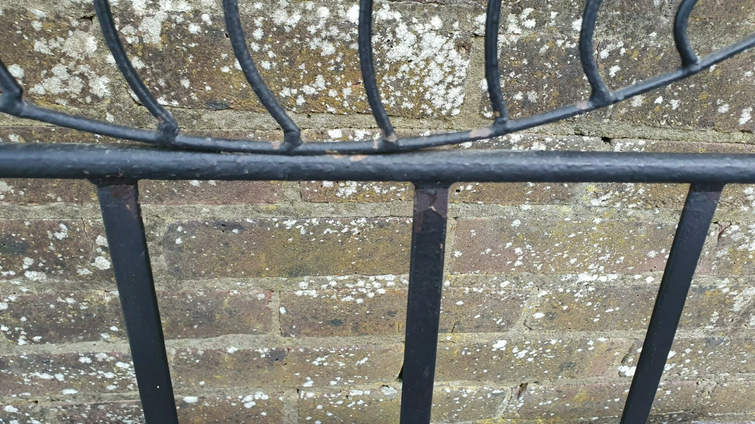 Unknown Wrought Iron Arched Decorative Log Holder Vgc 6 Unknown Wrought Iron Arched Decorative Log Holder Vgc - Image 6