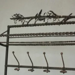 Wrought Iron Coat Rack 1900 -Storage Furniture Sales 2024 wrought iron coat rack 1900 0 5