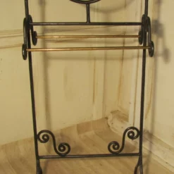 Wrought Iron Towel Rail Or Clothes Airer 4 Wrought Iron Towel Rail Or Clothes Airer -Storage Furniture Sales 2024 wrought iron towel rail or clothes airer 0 1