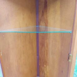 Unknown Yew Wood Veneer Floor Corner Display Cabinet. Glazed Door. -Storage Furniture Sales 2024 yew wood veneer floor corner display cabinet glazed door sku39508840 0 6