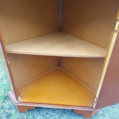 Unknown Yew Wood Veneer Floor Corner Display Cabinet. Glazed Door. -Storage Furniture Sales 2024 yew wood veneer floor corner display cabinet glazed door sku39508840 0 7